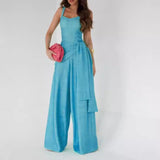 2025Wish New Fashion Casual Strap Pants Women's Pants HZ0107