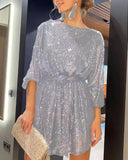 2025 Festival Party Shiny Crystal Beads Dress Dress Dress Burst