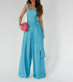 2025Wish New Fashion Casual Strap Pants Women's Pants HZ0107